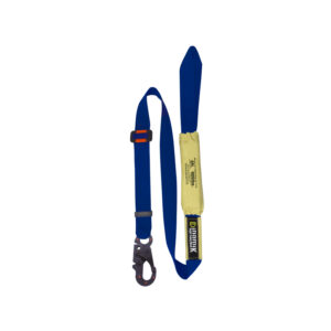 Eslinga arco eléctrico con absorbedor regulable con gancho pequeño y loop en reata, 1.8 m - Image 1