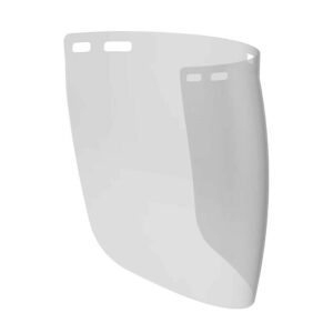 Visor trasparente en PET corto para careta
